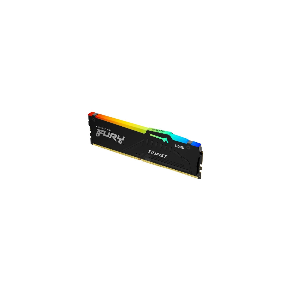 Produktbild för Kingston FURY Beast RGB - DDR5 - modul - 16 GB - DIMM 288-pin - 6000 MHz / PC5-48000 - ej buffrad
