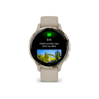 Produktbild för Garmin Venu 3S - french gray - smart klocka med band - 8 GB