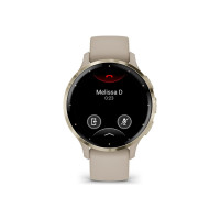 Produktbild för Garmin Venu 3S - french gray - smart klocka med band - 8 GB