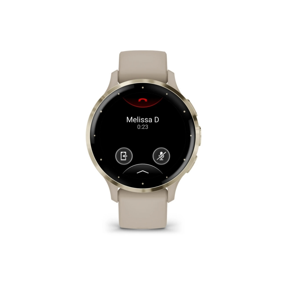 Produktbild för Garmin Venu 3S - french gray - smart klocka med band - 8 GB