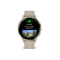 Produktbild för Garmin Venu 3S - french gray - smart klocka med band - 8 GB