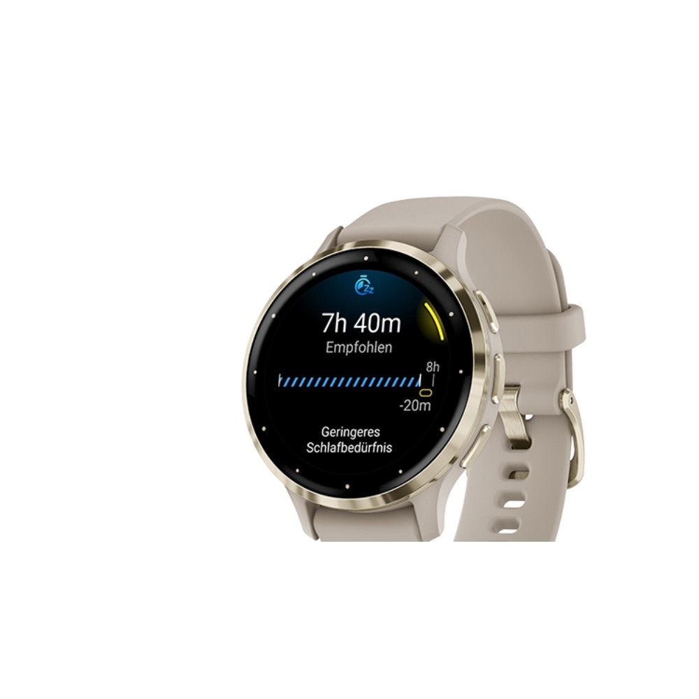 Produktbild för Garmin Venu 3S - french gray - smart klocka med band - 8 GB