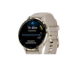 Produktbild för Garmin Venu 3S - french gray - smart klocka med band - 8 GB