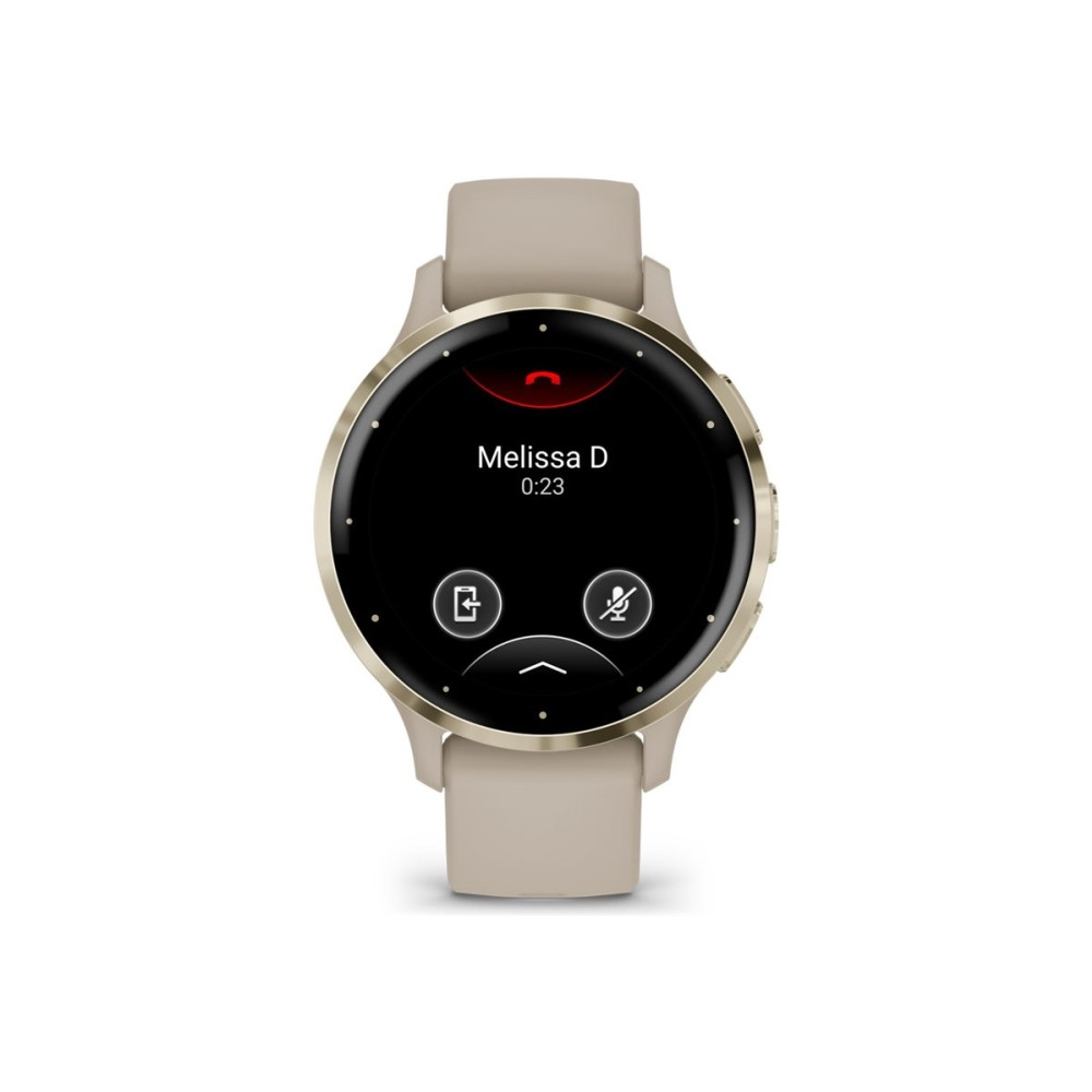 Produktbild för Garmin Venu 3S - french gray - smart klocka med band - 8 GB