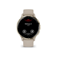 Produktbild för Garmin Venu 3S - french gray - smart klocka med band - 8 GB