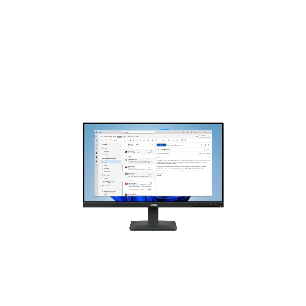 Produktbild för Lenovo ThinkVision S24-4e - LED-skärm - Full HD (1080p) - 24"