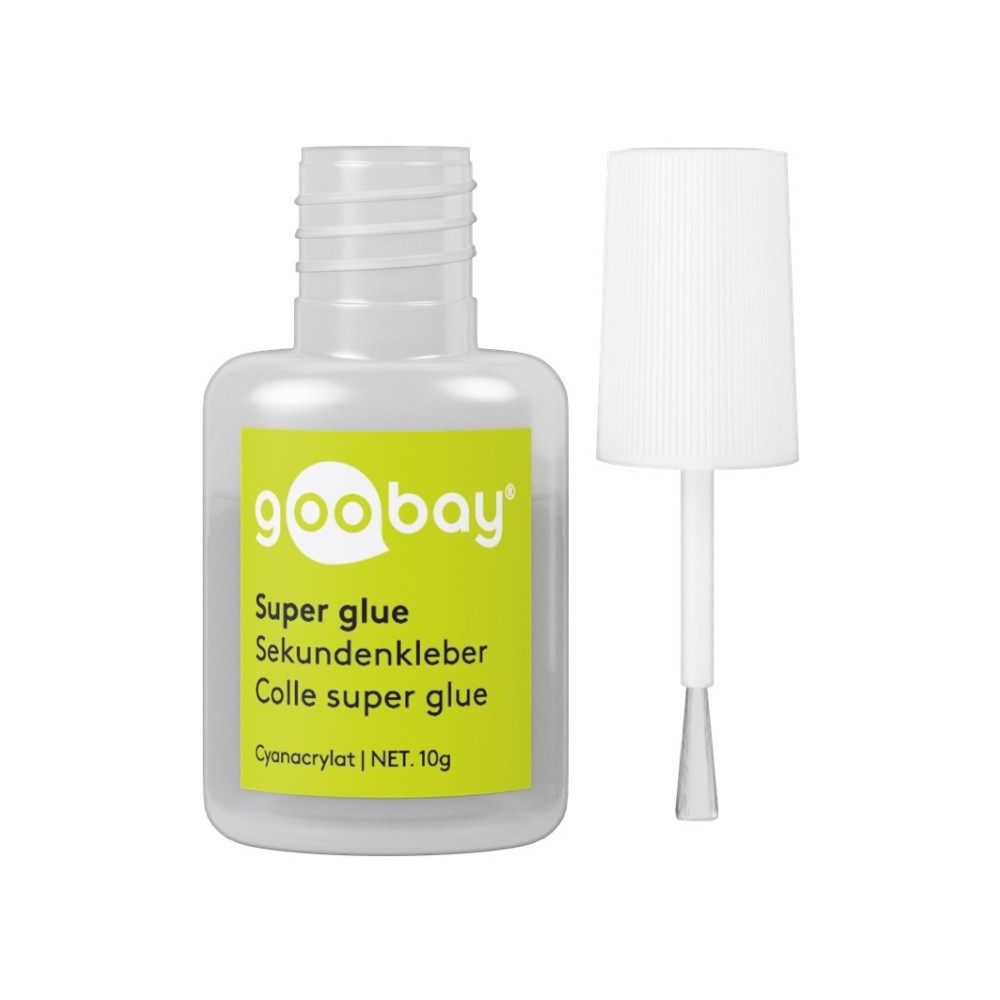 Produktbild för Goobay 77017, Vätska, Limflaska, 10 g, Keramiska, Glas, Meta...