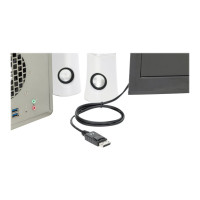 Produktbild för ASSMANN adapterkabel - DisplayPort / HDMI - 1 m