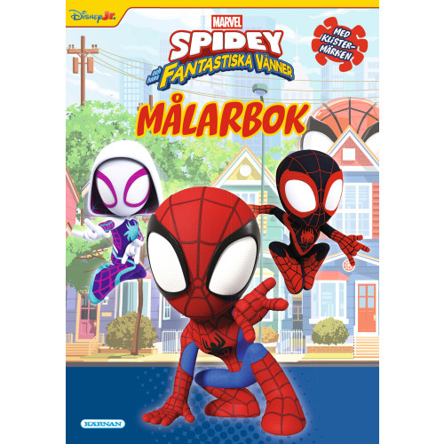 Egmont Story House Målarbok Spidey och hans fantastiska vänner (häftad)