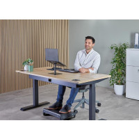 Produktbild för Laptopstativ FELLOWES Alumia Desk svart