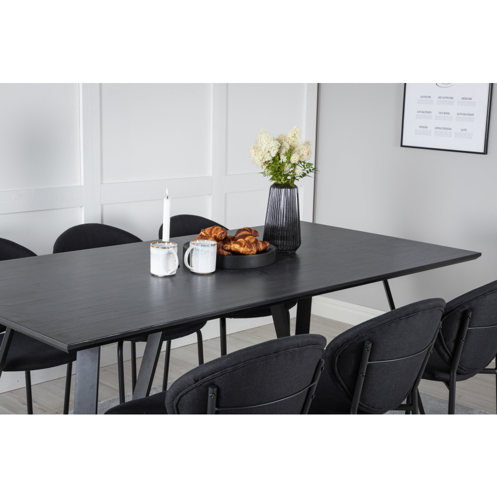 Produktbild för Marina Matbord med Vault Stolarna