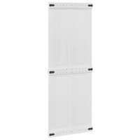 Produktbild för Ladugårdsdörr Corona Vit 80 x 210 cm Massiv furu