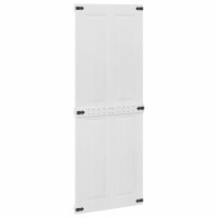 Produktbild för Ladugårdsdörr Corona Vit 80 x 210 cm Massiv furu