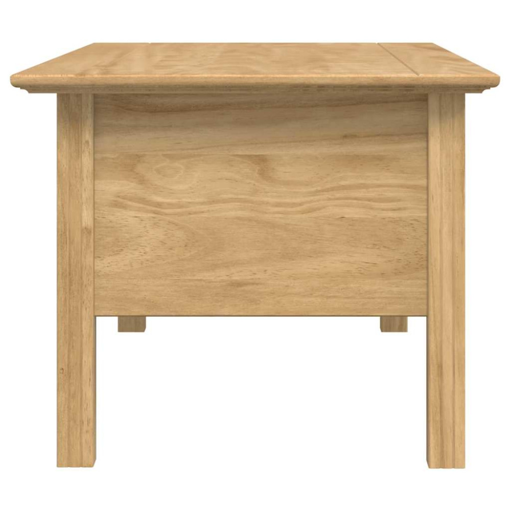Produktbild för Kaffeebord BODO Honung brun 100 x 55 x 45,8 cm Konstruerat trä