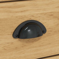 Produktbild för Kaffeebord BODO Honung brun 100 x 55 x 45,8 cm Konstruerat trä