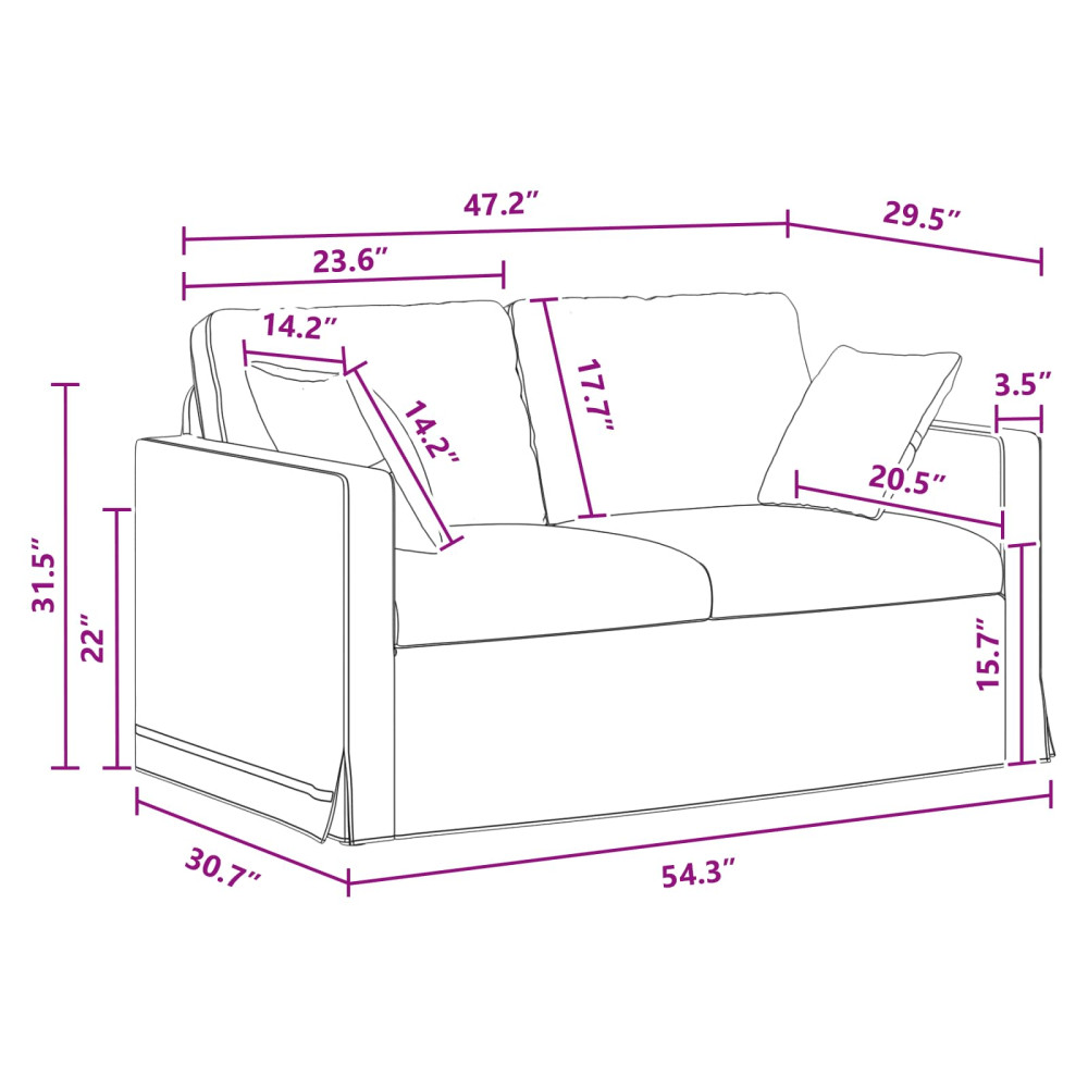 Produktbild för Soffa Mörkgrå 138 x 78 x 80 cm Sammet
