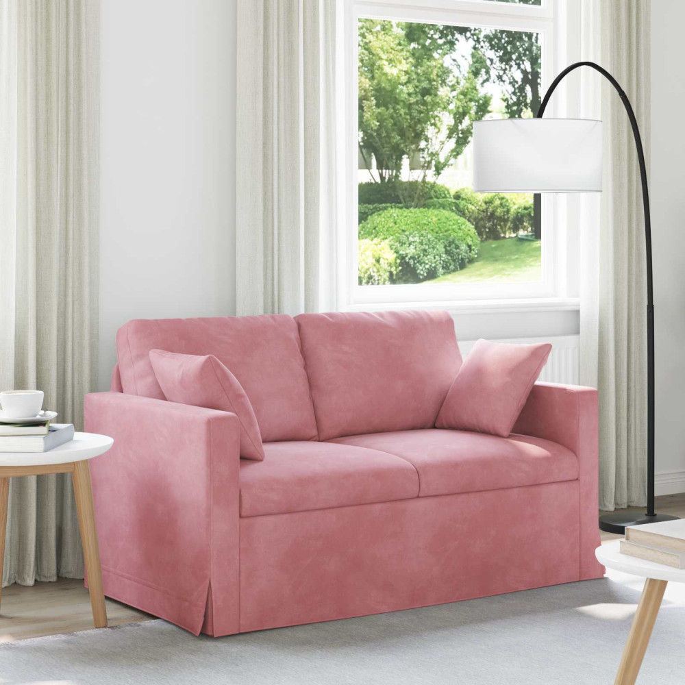 Produktbild för Soffa Rosa 138 x 78 x 80 cm Sammet