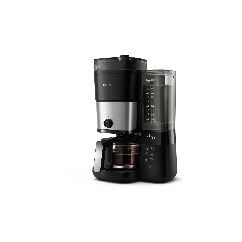 Produktbild för Philips All-in-1 Brew HD7888 Kaffebryggare med kvarn, Droppa...