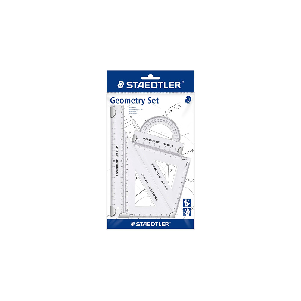 Produktbild för STAEDTLER Mars 569 Geometry Set - triangle set