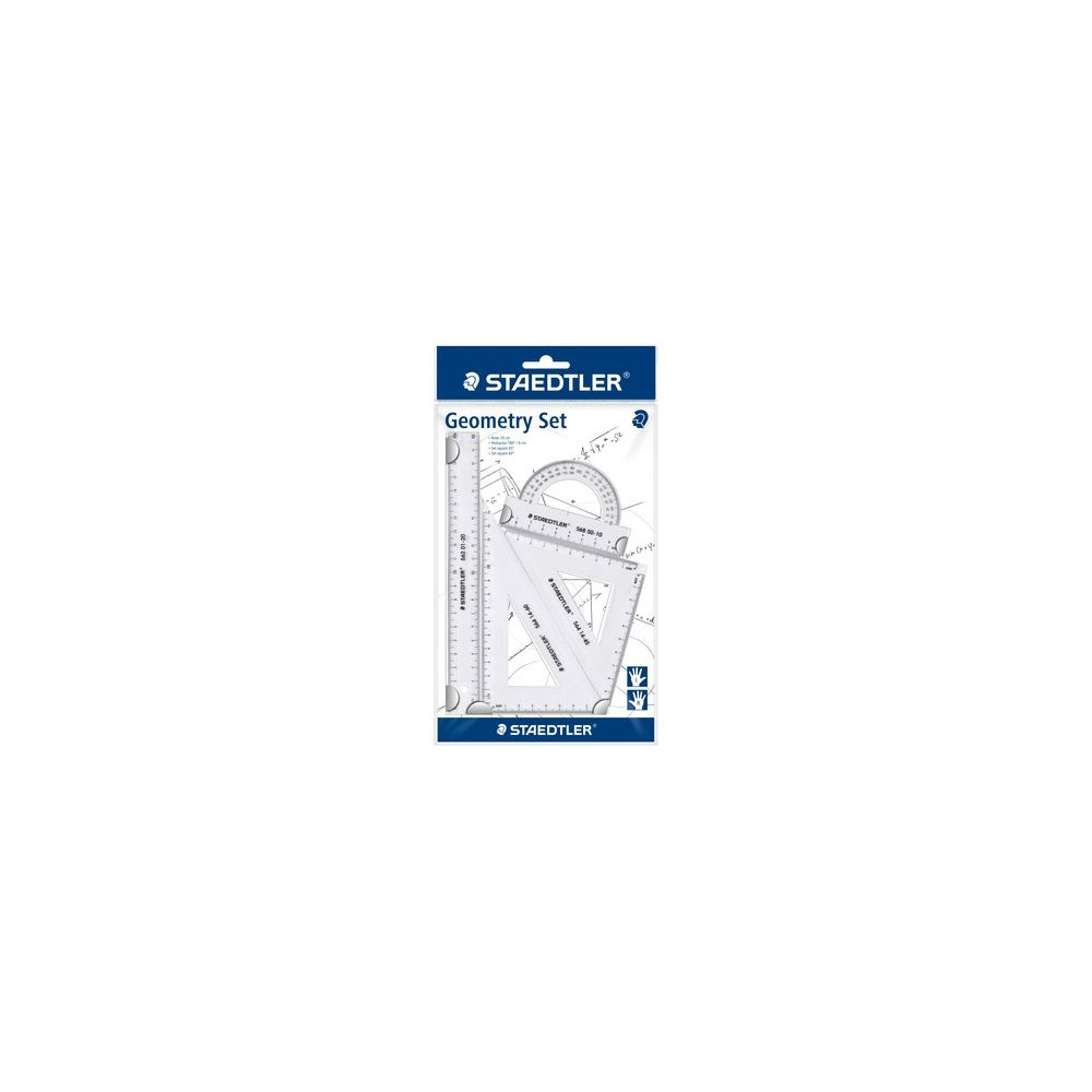 Produktbild för STAEDTLER Mars 569 Geometry Set - triangle set