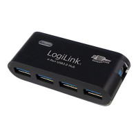 Produktbild för LogiLink USB 3.0 Hub 4-Port - hubb - 4 portar