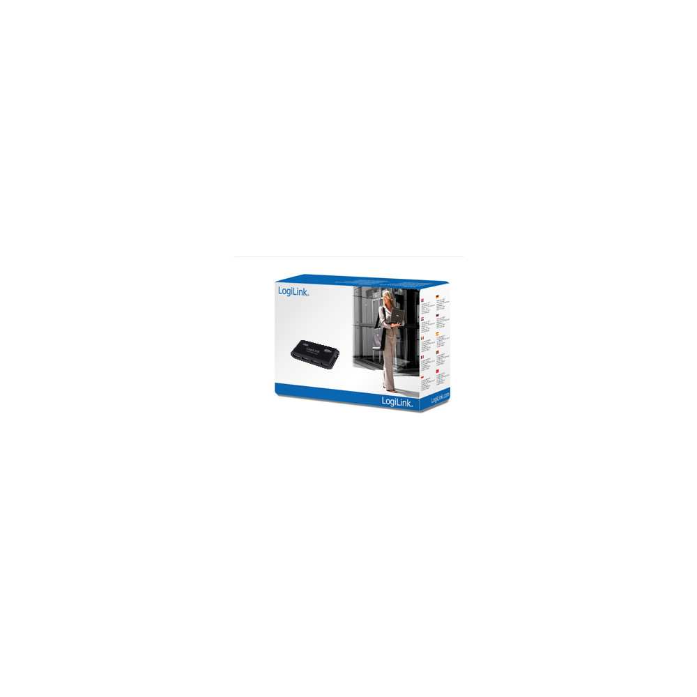 Produktbild för LogiLink USB 3.0 Hub 4-Port - hubb - 4 portar