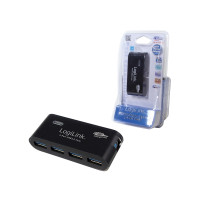 Produktbild för LogiLink USB 3.0 Hub 4-Port - hubb - 4 portar