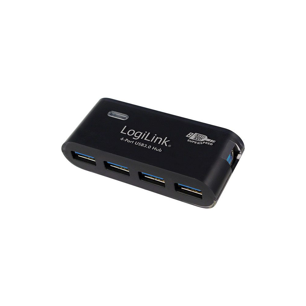 Produktbild för LogiLink USB 3.0 Hub 4-Port - hubb - 4 portar