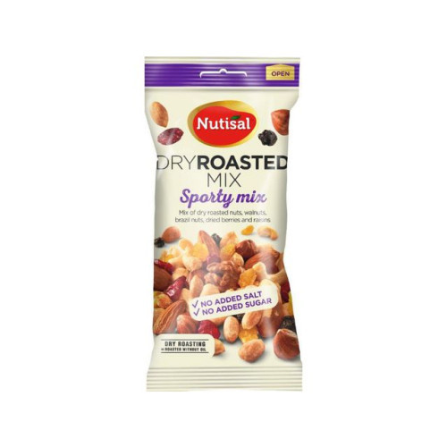 NUTISAL Nötter NUTISAL Roasted Mix Sporty 60g (Utgånget datum)