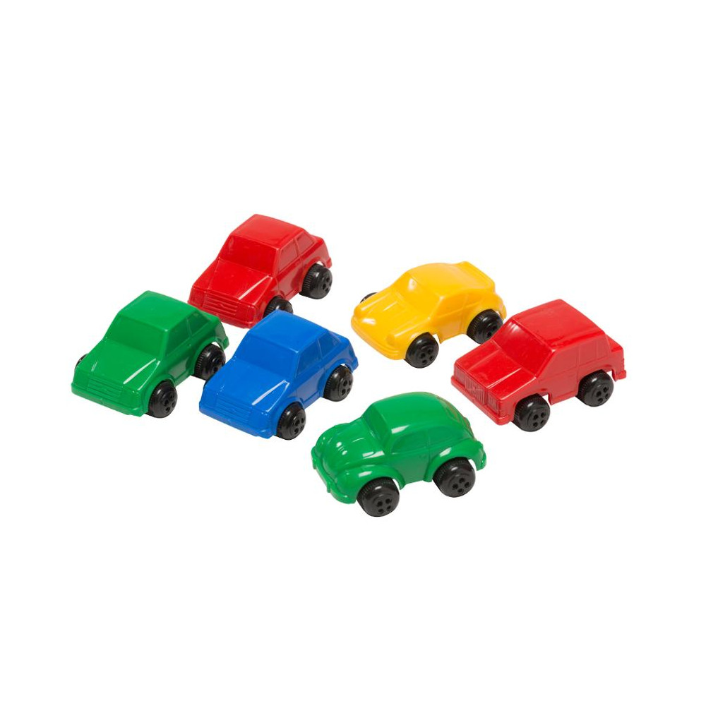 Produktbild för Bilar 7cm sorterade färger