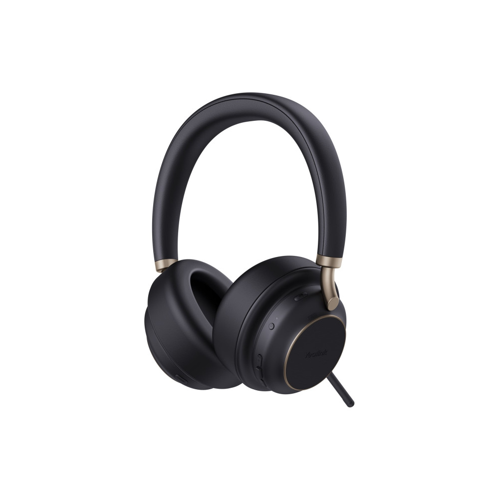 Produktbild för Yealink BH76 Plus - headset - USB-A via Bluetooth-adapter, USB-C via Bluetooth-adapter