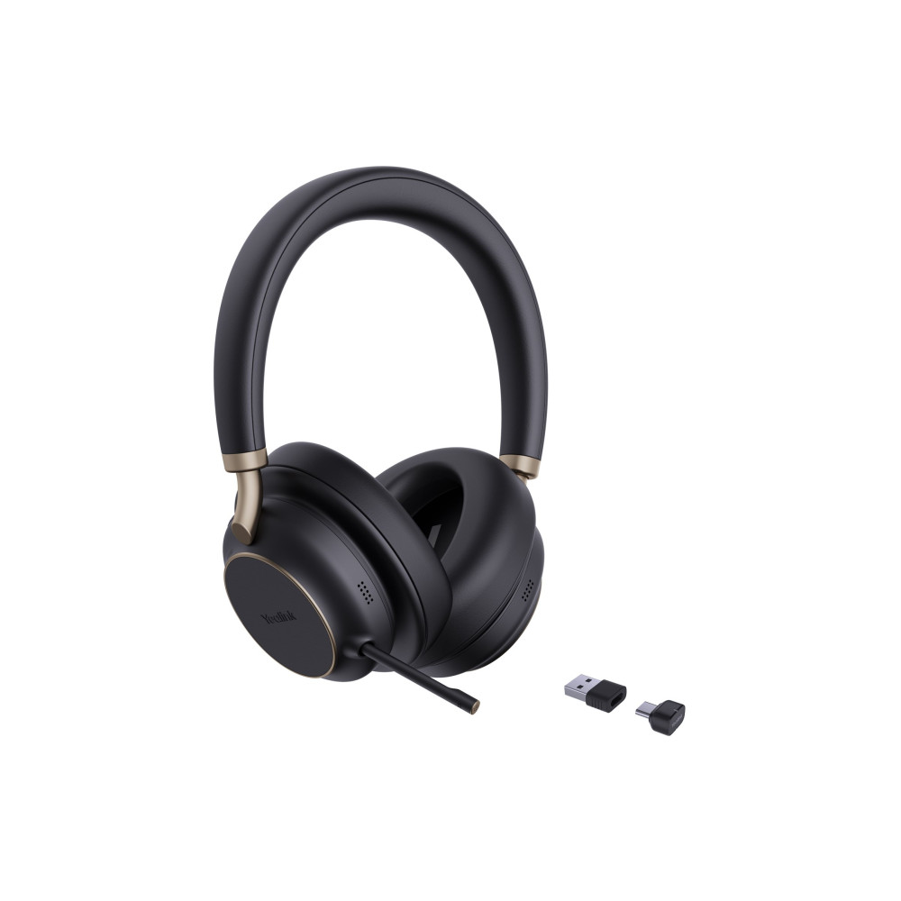 Produktbild för Yealink BH76 Plus - headset - USB-A via Bluetooth-adapter, USB-C via Bluetooth-adapter