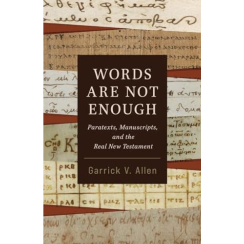 William b eerdmans publishing co Words Are Not Enough (häftad, eng)