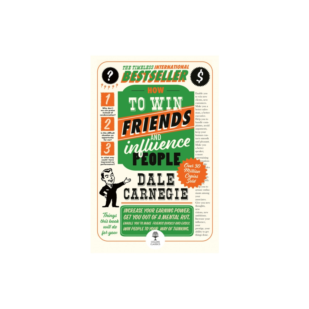 Produktbild för How to Win Friends and Influence People (häftad, eng)