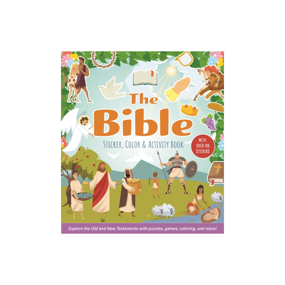 Produktbild för The Bible Sticker, Color & Activity Book (häftad, eng)