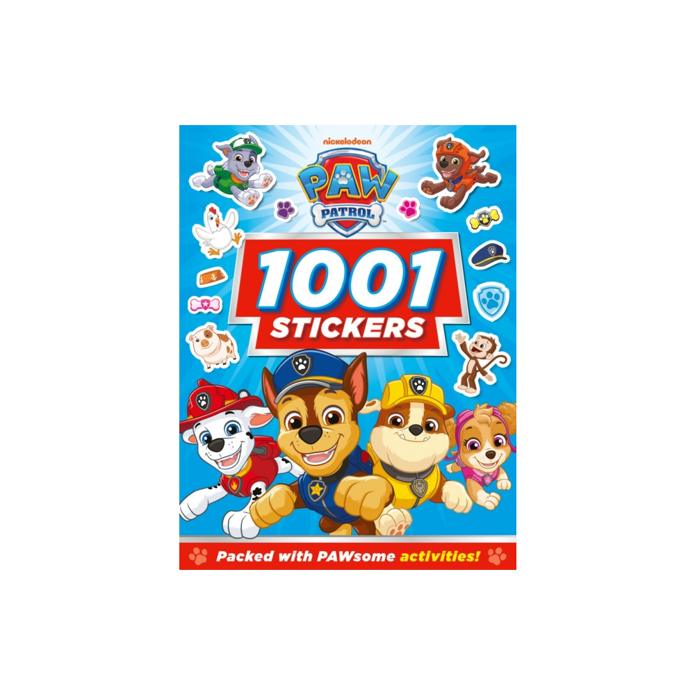 Produktbild för PAW Patrol 1001 Stickers (häftad, eng)