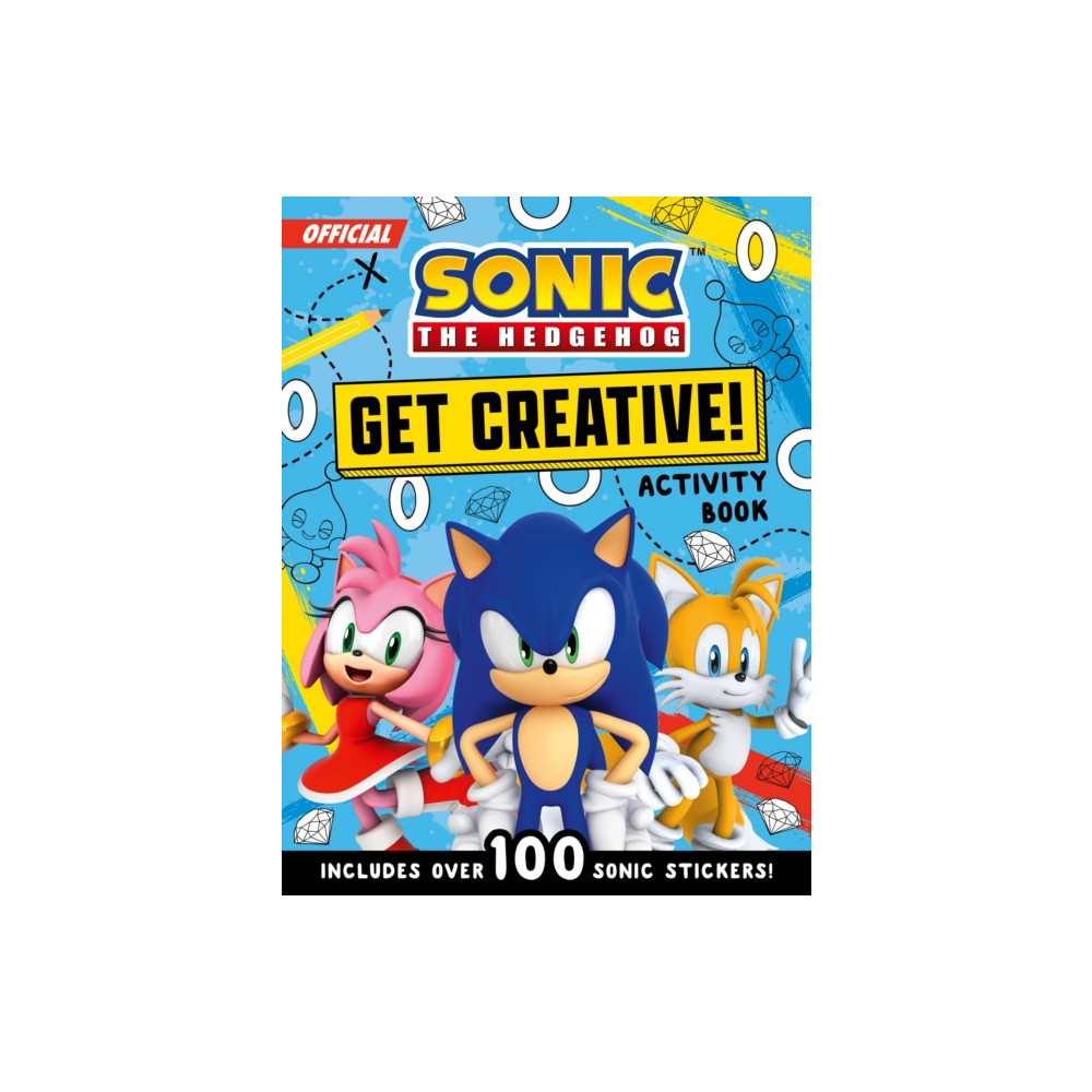 Produktbild för Sonic The Hedgehog Get Creative! Sticker Activity Book (häftad, eng)