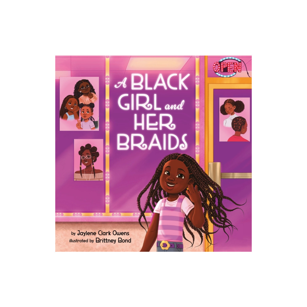 Produktbild för A Black Girl and Her Braids (inbunden, eng)