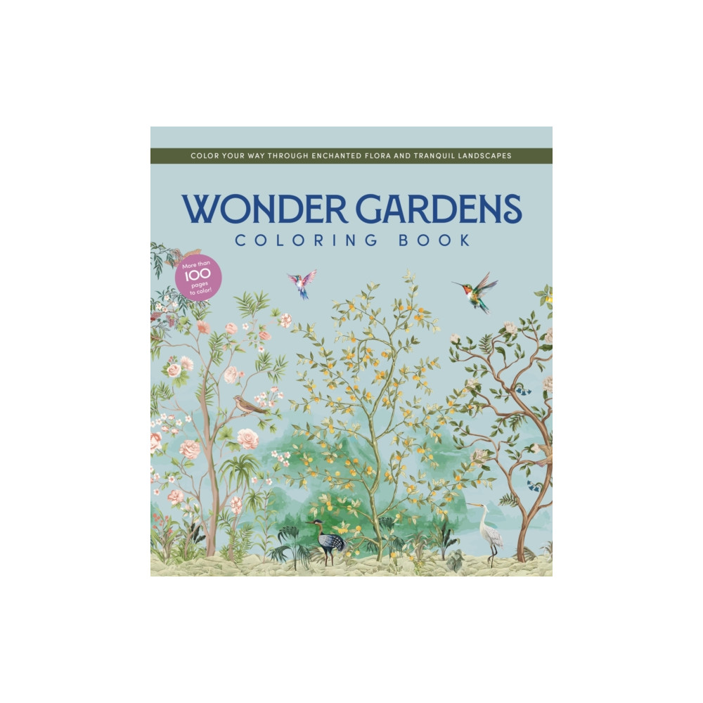 Produktbild för Wonder Gardens Coloring Book (häftad, eng)