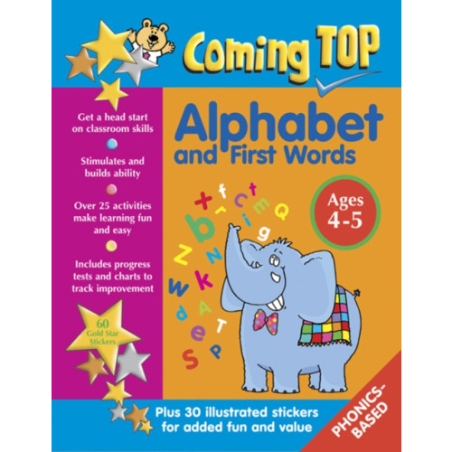 Anness publishing Coming Top: Alphabet and First Words - Ages 4 - 5 (häftad, eng)