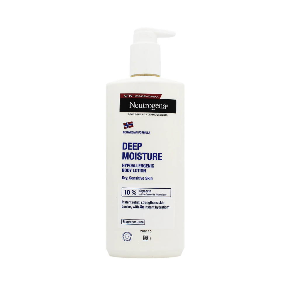 Produktbild för Neutrogena Deep Moisture Hypoallergenic Body Lotion 400ml