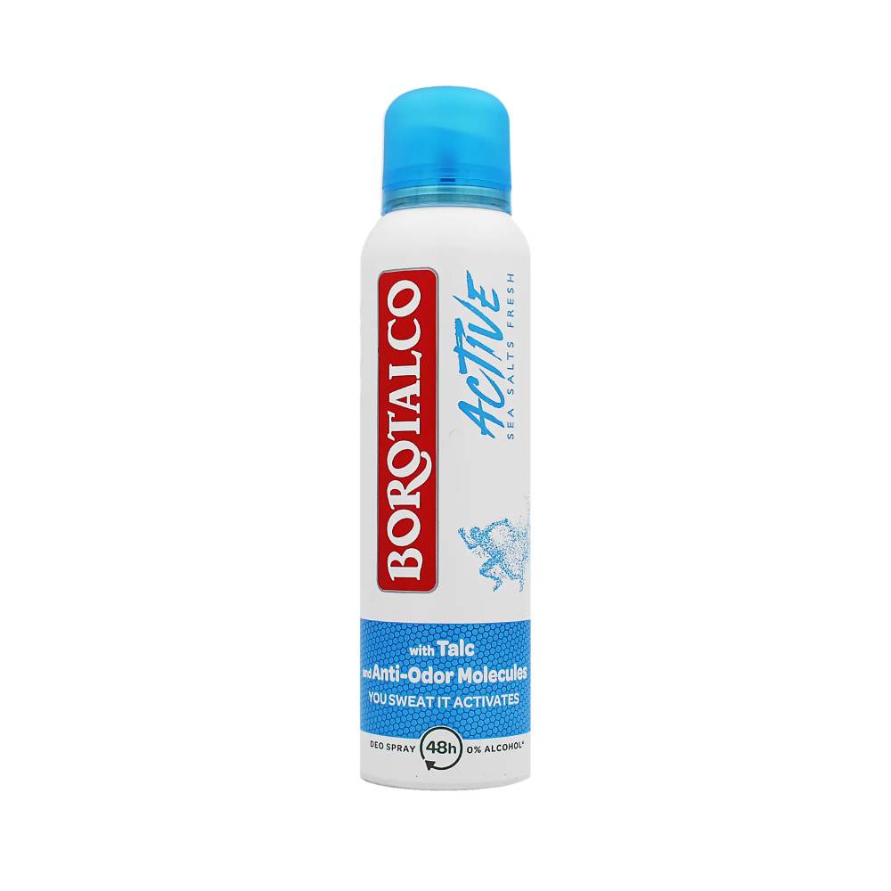 Produktbild för Borotalco Active Sea Salts Fresh Deo Spray 150ml