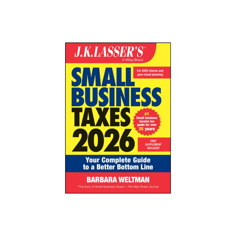 Produktbild för J.K. Lasser's Small Business Taxes 2026 (häftad, eng)