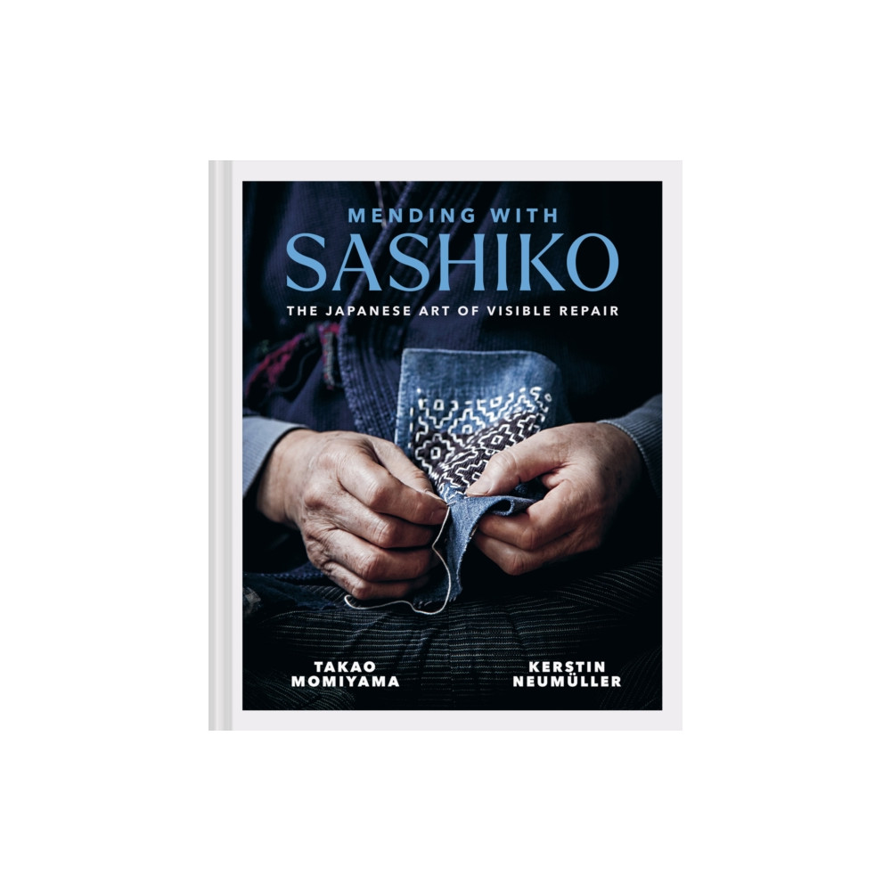 Produktbild för Mending with Sashiko (inbunden, eng)