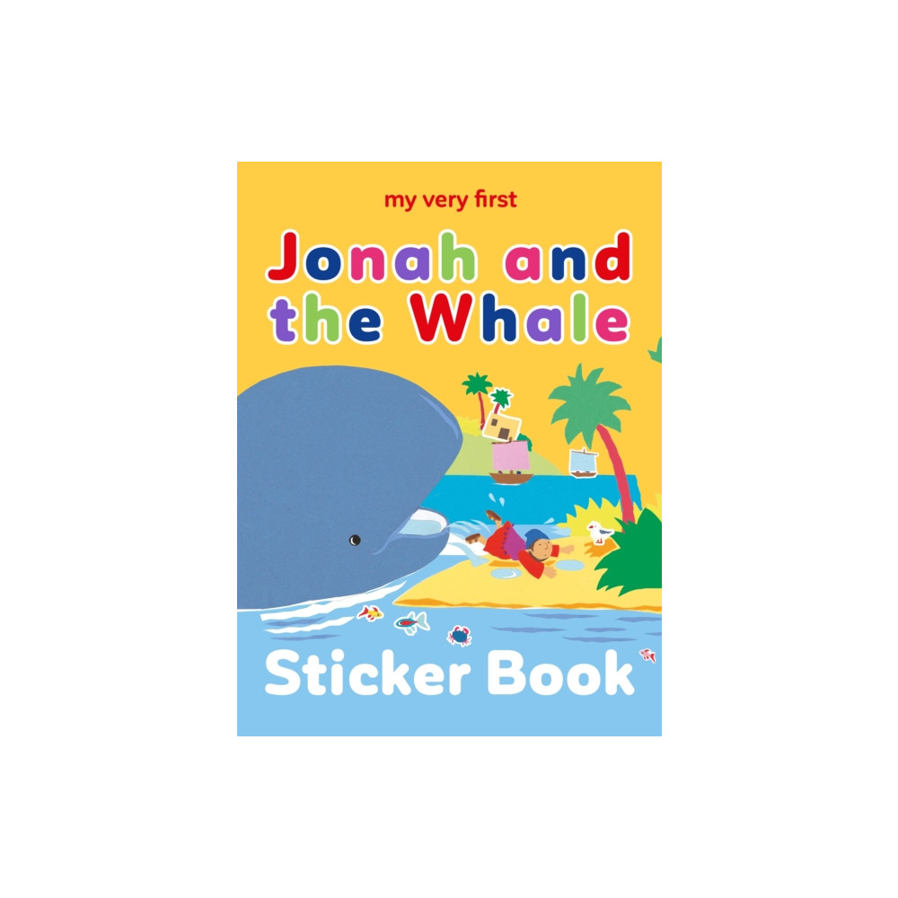 Produktbild för My Very First Jonah and the Whale sticker book (häftad, eng)