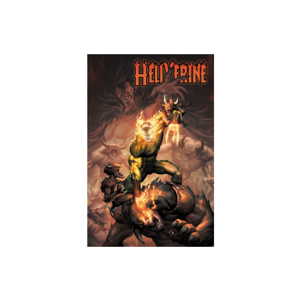 Produktbild för Hellverine Vol. 2: Hell Hulk Unleashed (häftad, eng)
