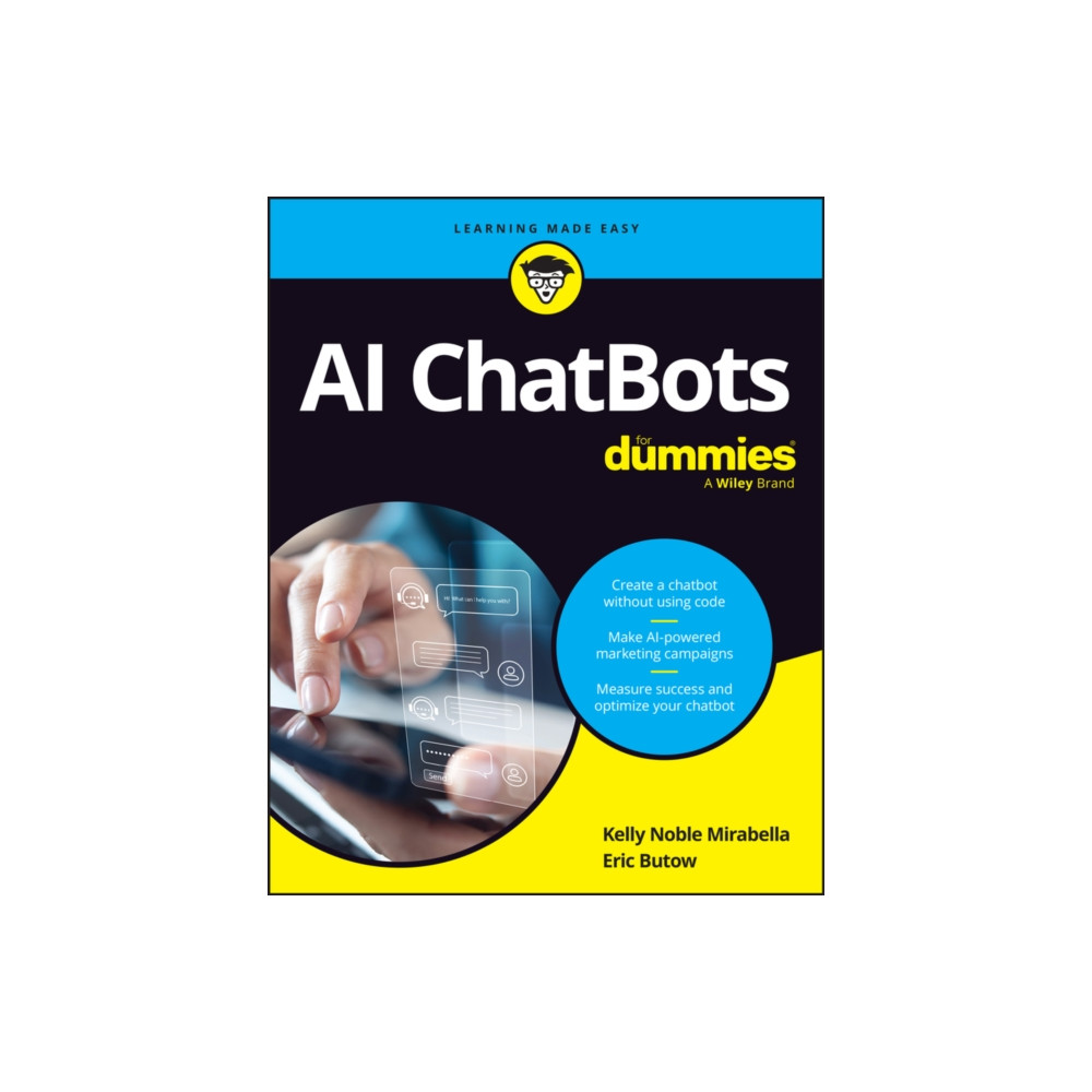 Produktbild för AI ChatBots For Dummies (häftad, eng)