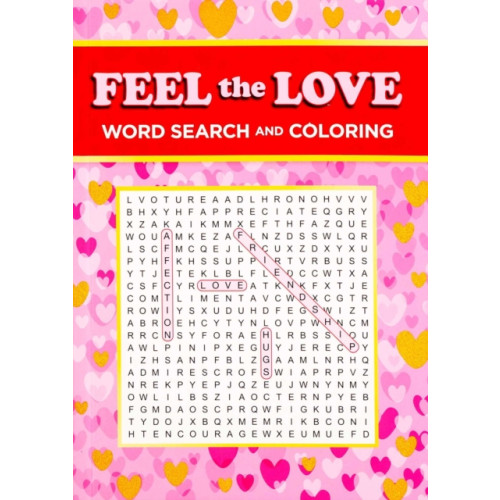 Thunder Bay Press Feel the Love Word Search and Coloring (häftad, eng)