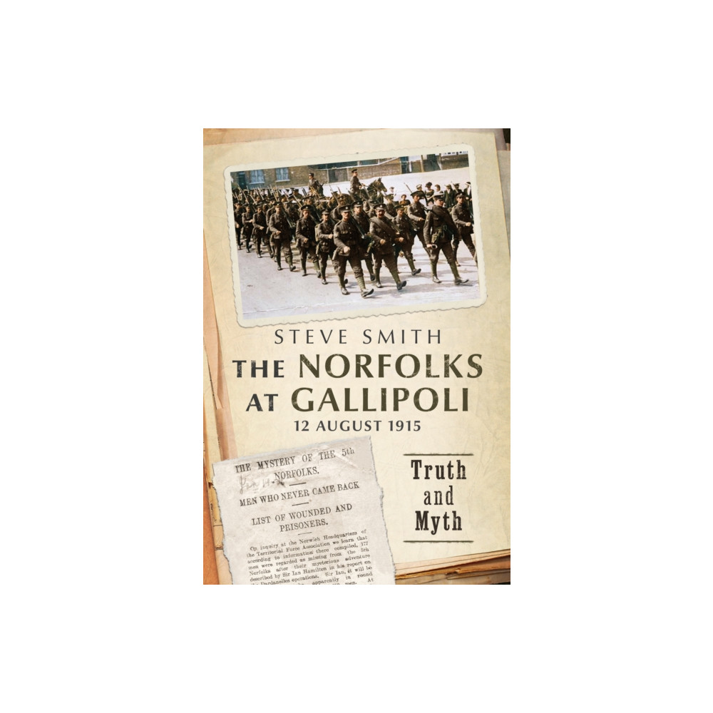Produktbild för The Norfolks at Gallipoli 12 August 1915 (inbunden, eng)
