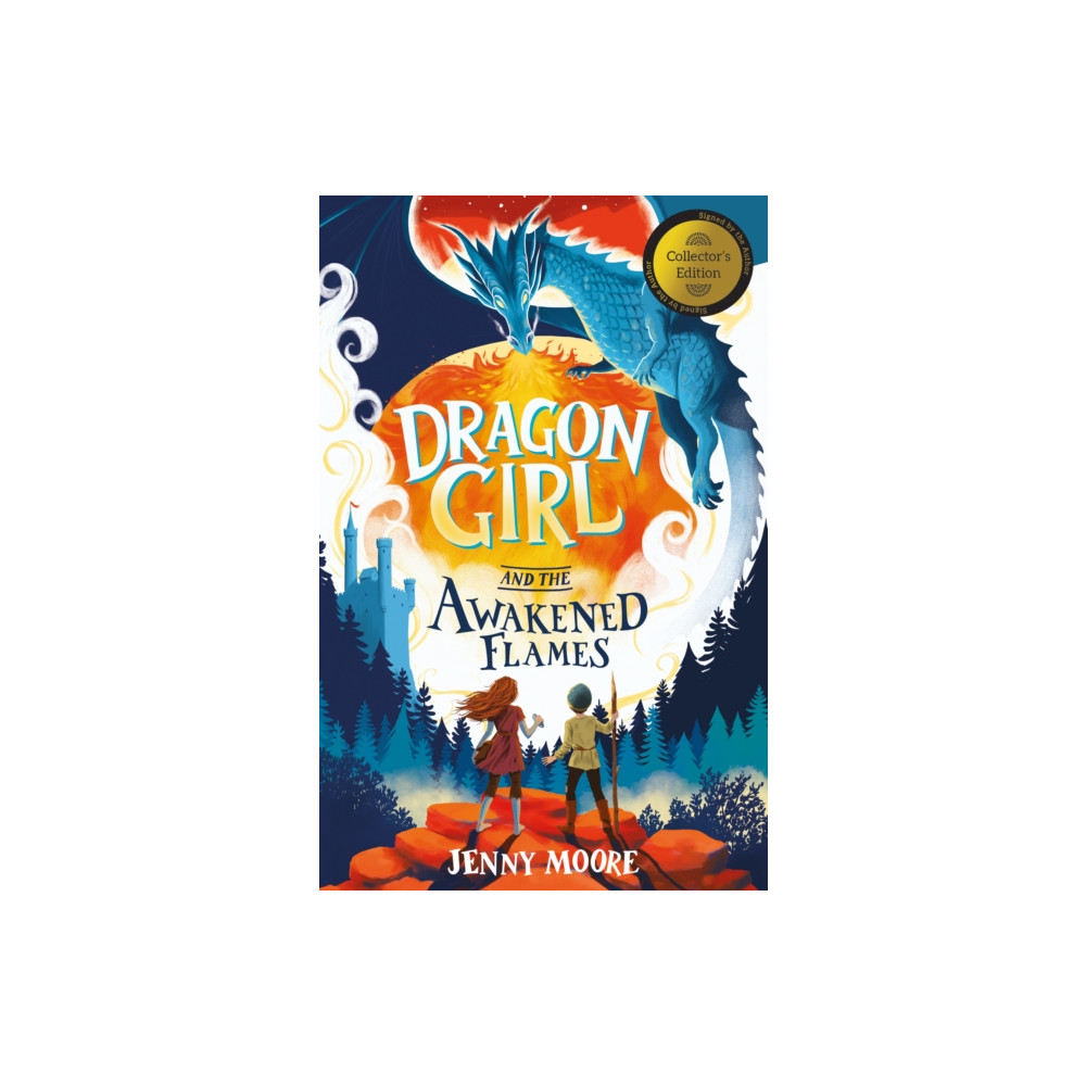 Produktbild för Dragon Girl and the Awakened Flames (inbunden, eng)